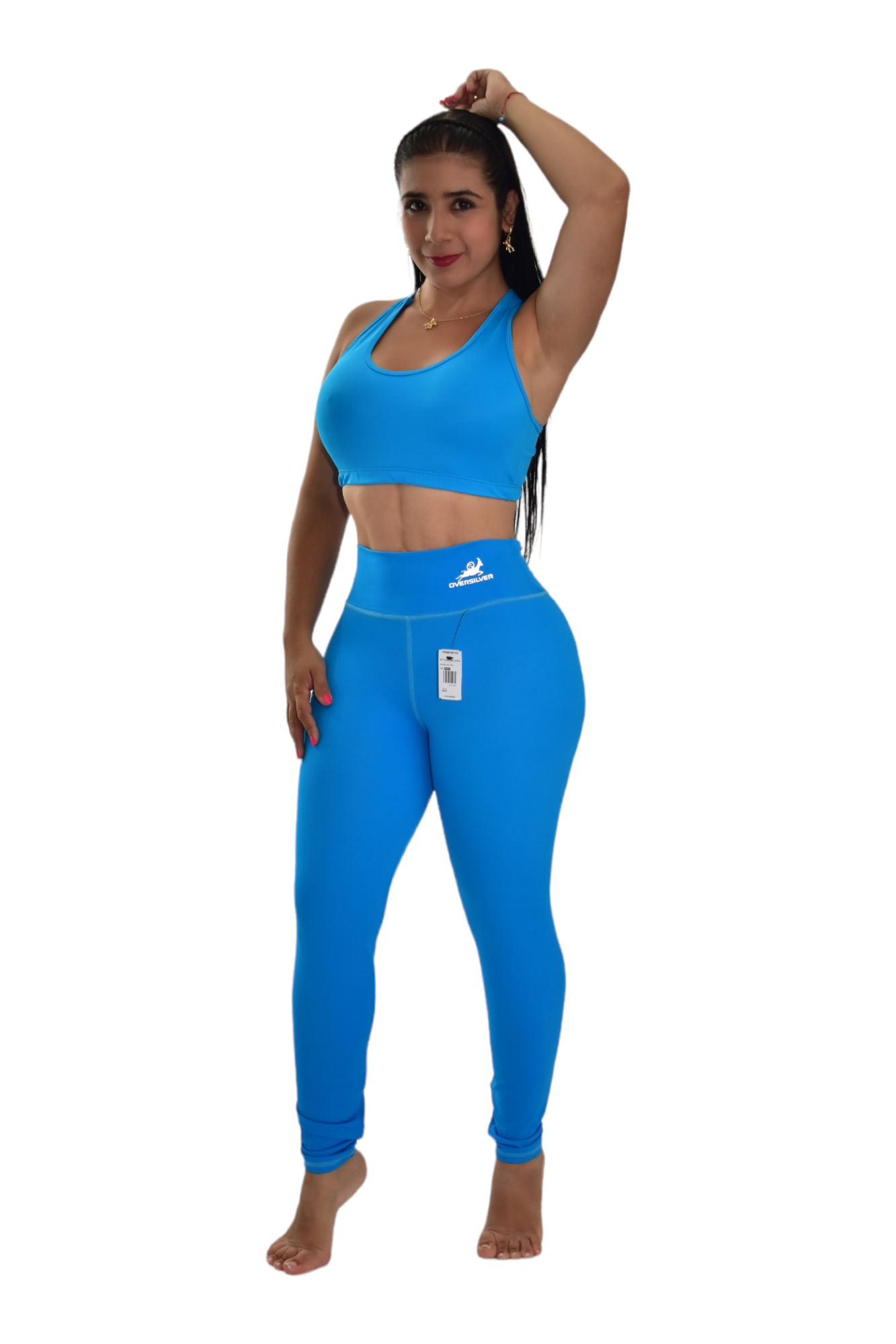 LEGGINS SET 2 PIEZAS PREMIUMTEX AZUL AGUA oversilvercolombia