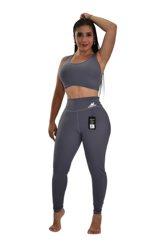LEGGINS SET 2 PIEZAS PREMIUMTEX GRIS CLARO oversilvercolombia
