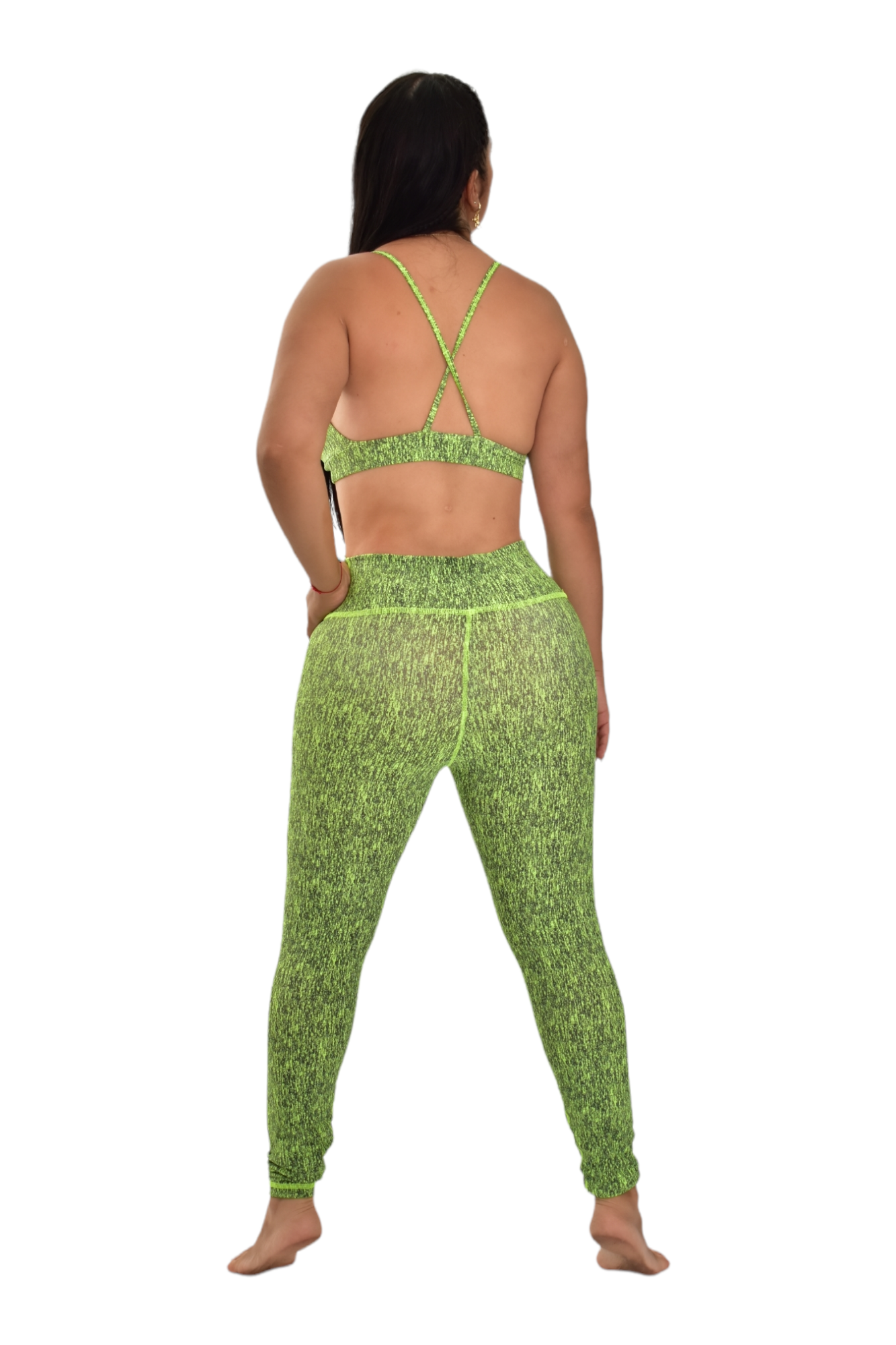 LEGGINS SET 2 PIEZAS PREMIUMTEX VERDE JASPED oversilvercolombia