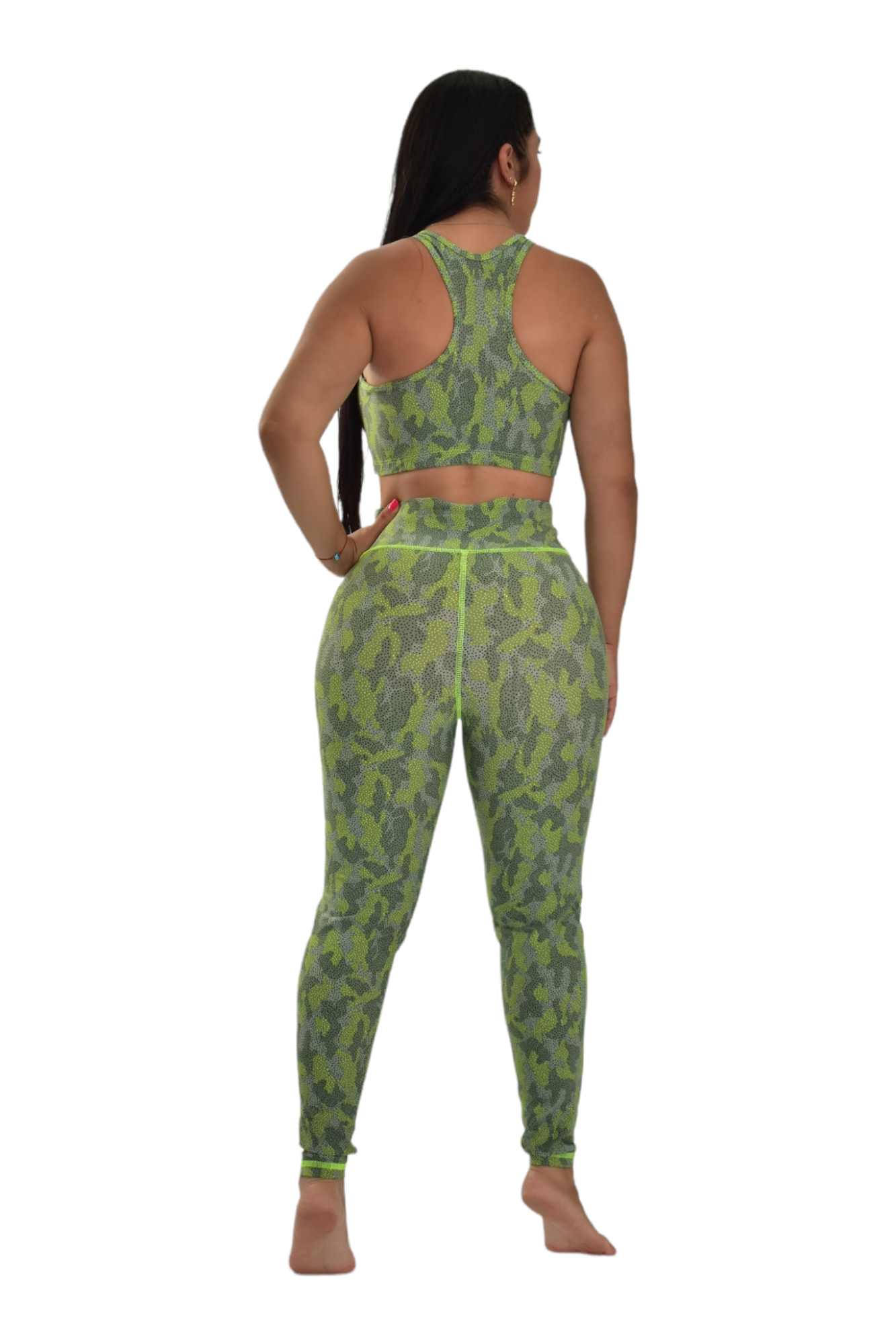 LEGGINS SET 2 PIEZAS PREMIUMTEX VERDE MILITAR oversilvercolombia