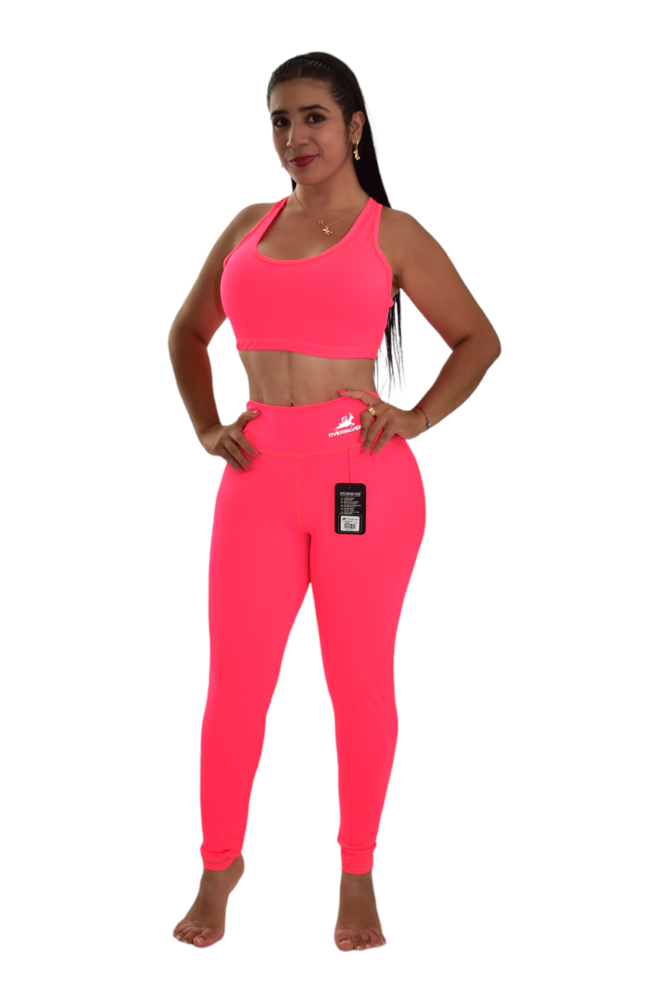 LEGGINS SET 2 PIEZAS PREMIUMTEX CORAL oversilvercolombia