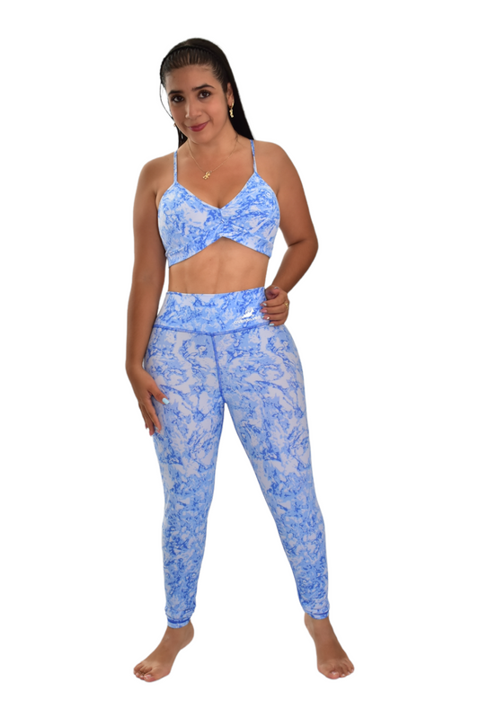 LEGGINS SET 2 PIEZAS PREMIUMTEX AZUL CIELO MANCHAS oversilvercolombia