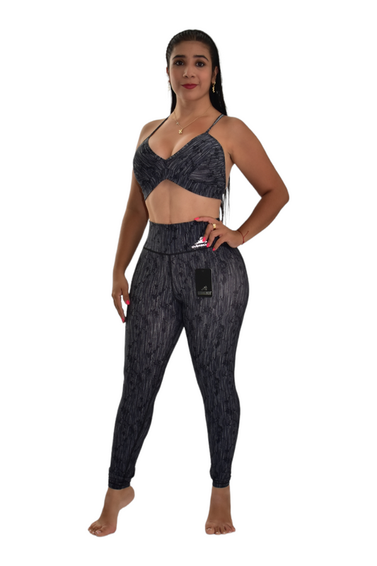 LEGGINS SET 2 PIEZAS PREMIUMTEX GRIS OSCURO oversilvercolombia
