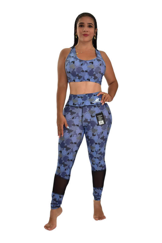 LEGGINS COMBINADO SET 2 PIEZAS PREMIUMTEX MILITAR OSCURO PIERNA oversilvercolombia