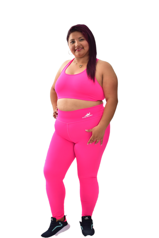 LICRA TALLA PLUS SET 2 PIEZAS PREMIUMTEX CEREZA oversilvercolombia
