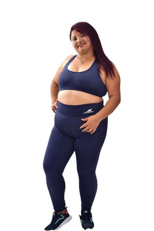 LEGGINS TALLA PLUS SET 2 PIEZAS PREMIUMTEX AZUL TURQUIE oversilvercolombia