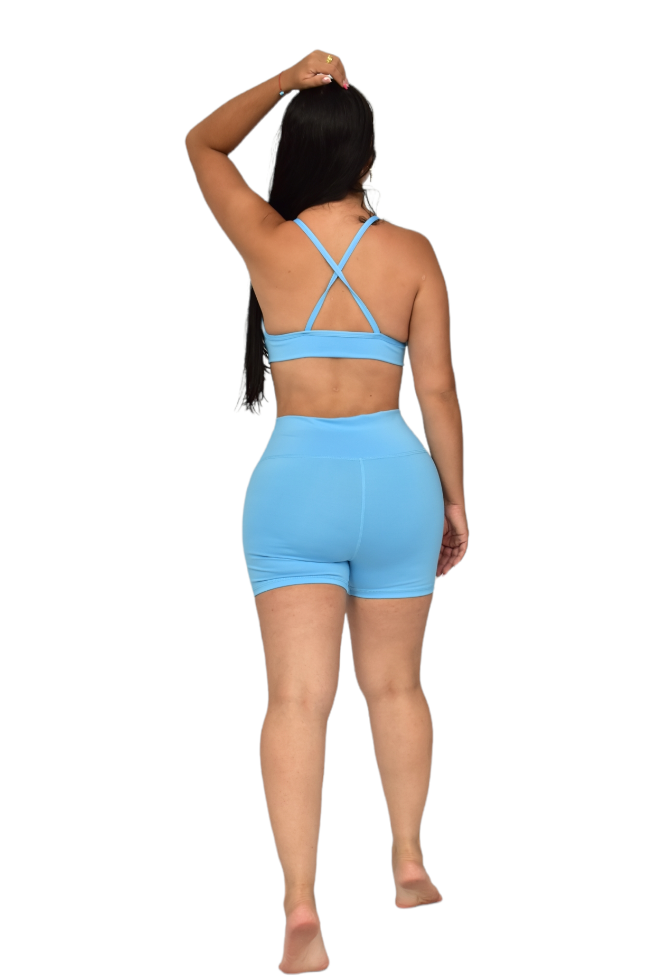 SHORT SET 2 PIEZAS SUPLEX AZUL CIELO oversilvercolombia