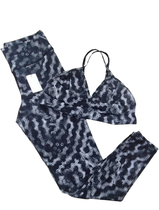 LEGGINS SET 2 PIEZAS SPORTGYM GRIS INFINITO oversilvercolombia