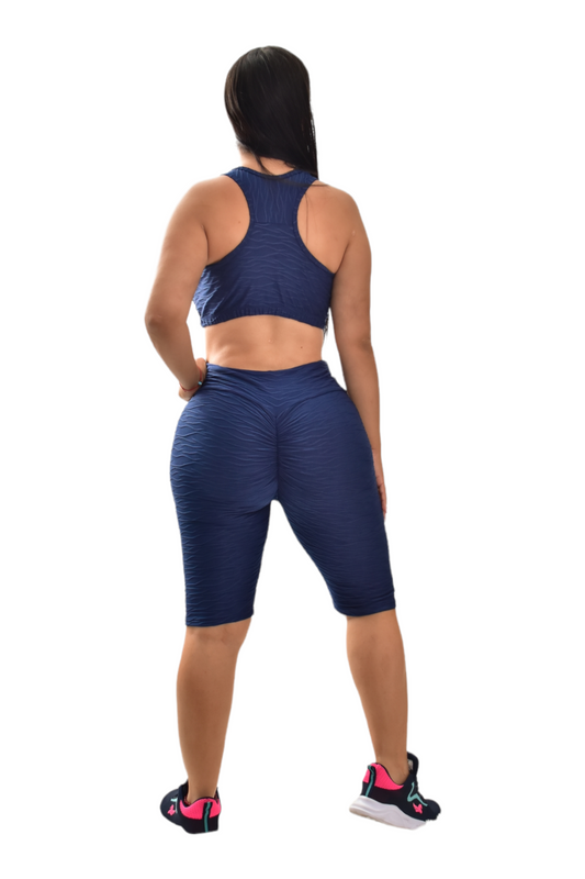 BIKER PUSH UP SET 2 PIEZAS TEXTURIZADO AZUL TURQUIE oversilvercolombia