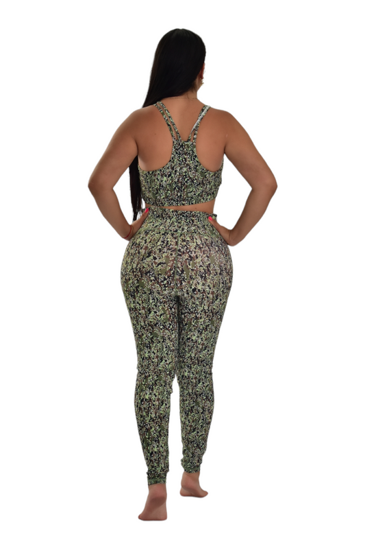 LEGGINS SET 2 PIEZAS PREMIUMTEX MILITAR PUNTOS oversilvercolombia
