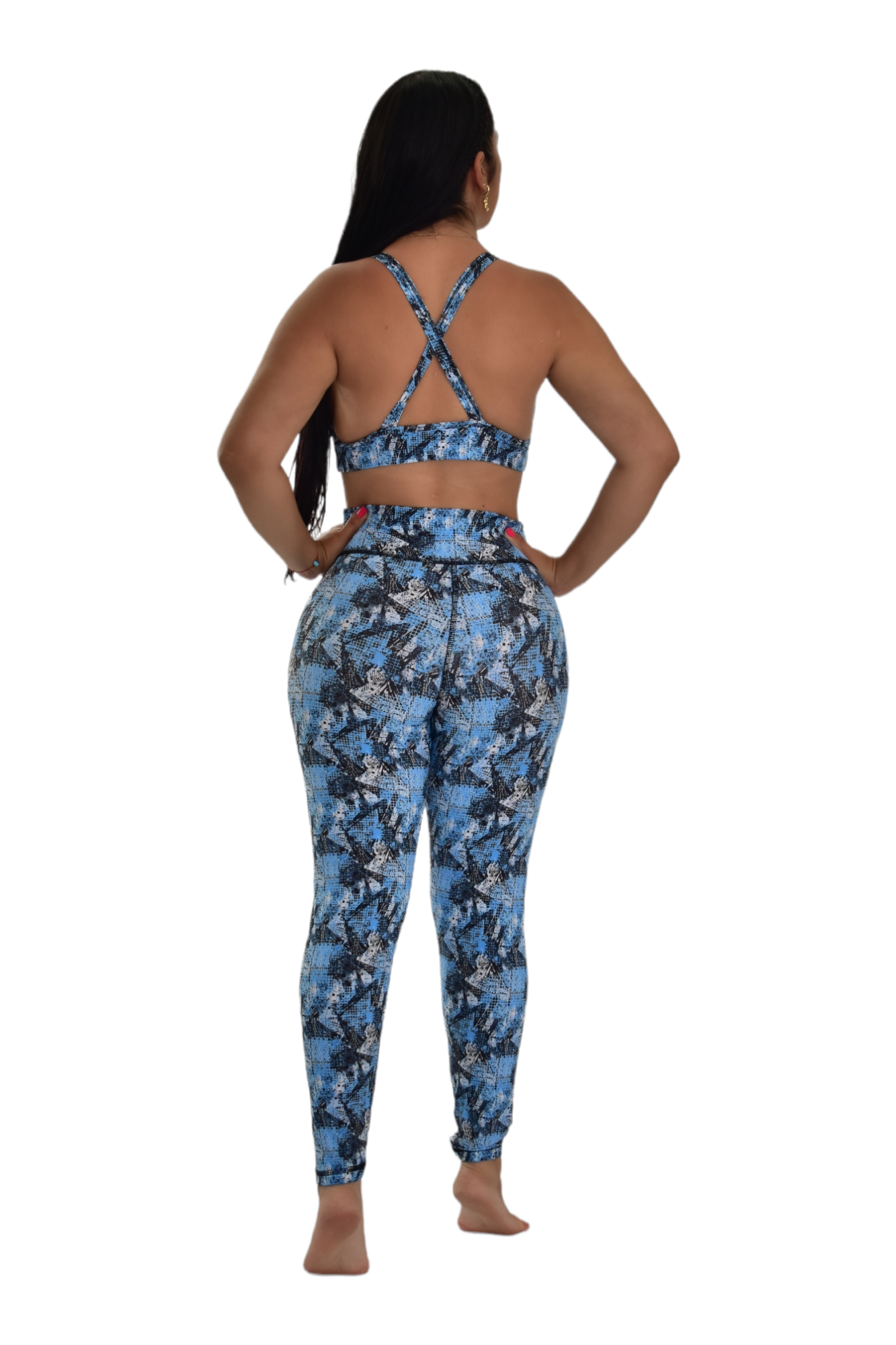 LEGGINS SET 2 PIEZAS PREMIUMTEX AZUL ARTE oversilvercolombia