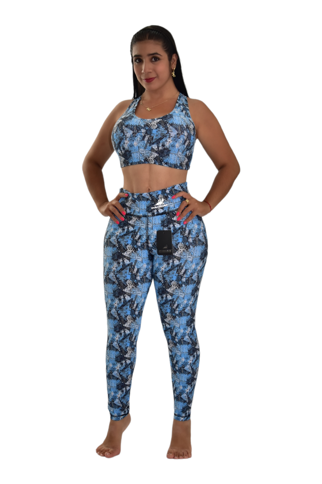 LEGGINS SET 2 PIEZAS PREMIUMTEX AZUL ARTE oversilvercolombia