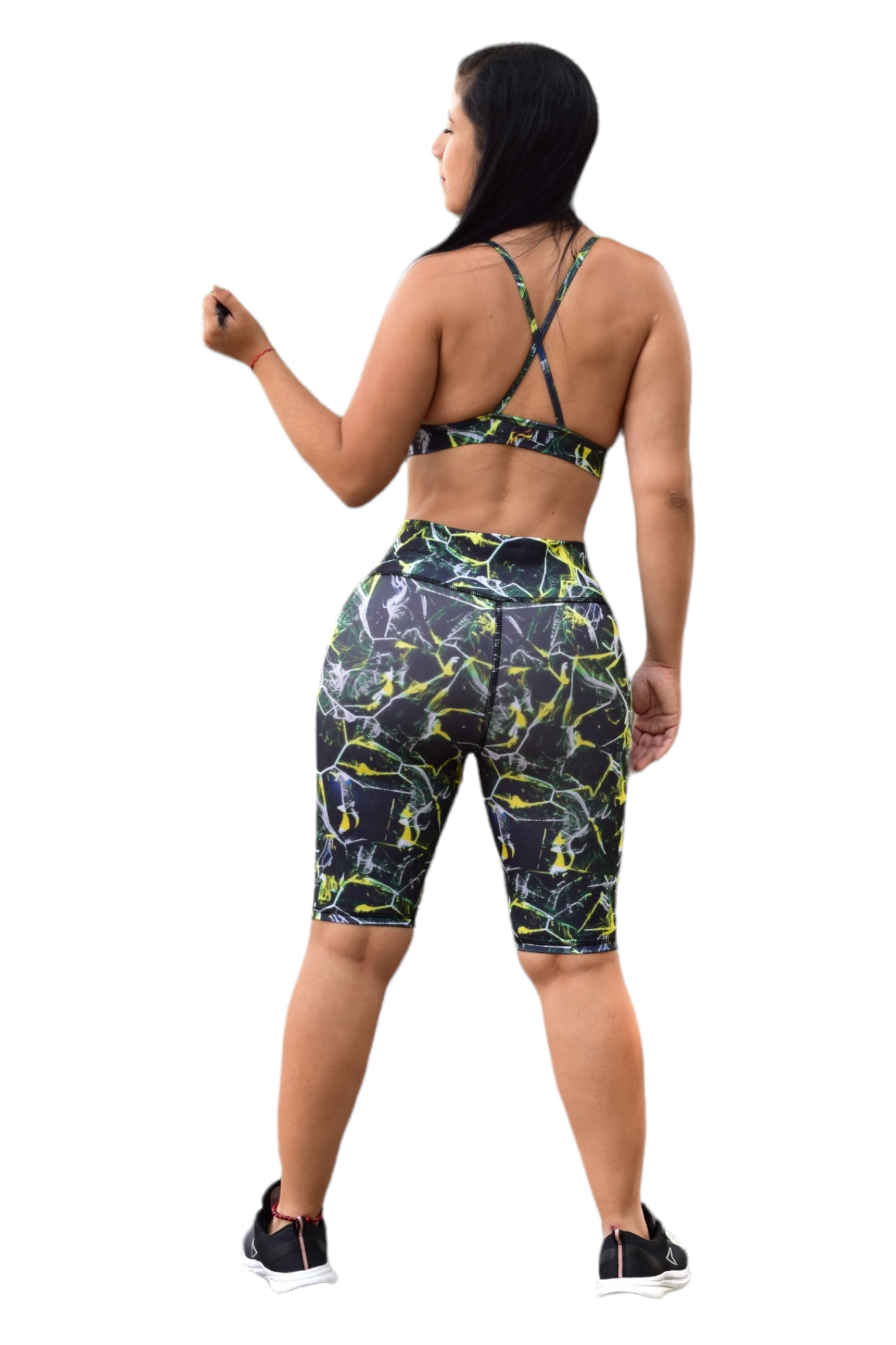 BIKER SET 2 PIEZAS SPORTGYM VERDE ELECTRICO